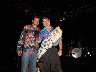 Tab Benoit with Ranger and 'RubBear'