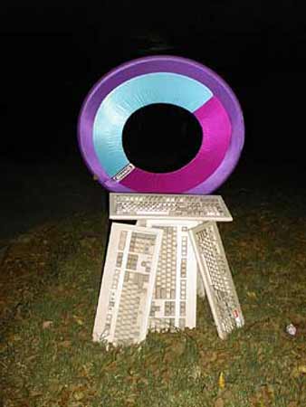 Frisbee Keyboards